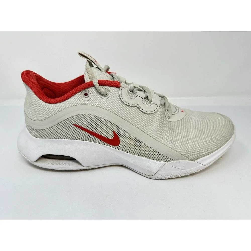 Nike Court Air Max Volley Light Bone Lobster CU4275-004 Womens Size 9 Tennis